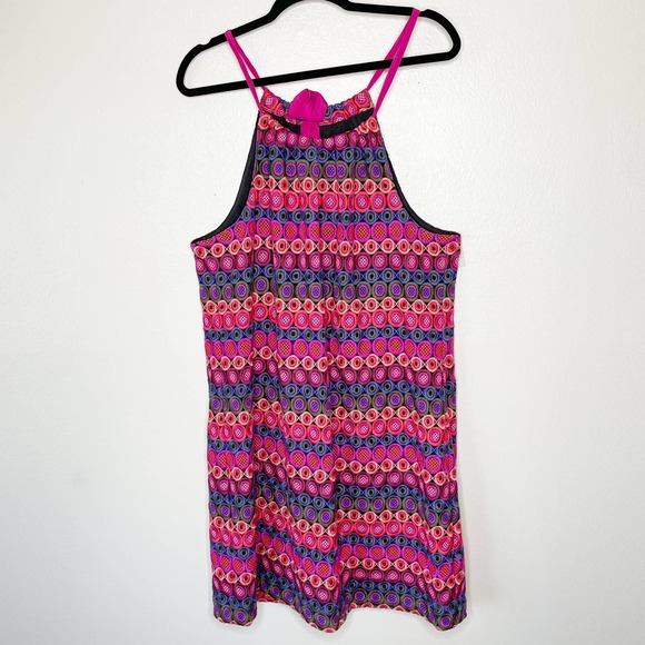 Trina Turk Roe Size 14 Multicolor Embroidered Dress - Picture 9 of 9